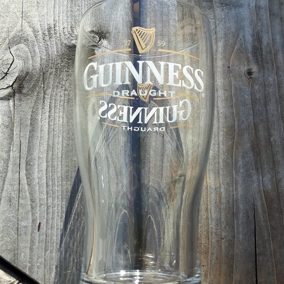 Guinness Dining Guinness Draught Glass Guinness Pint Glass Poshmark